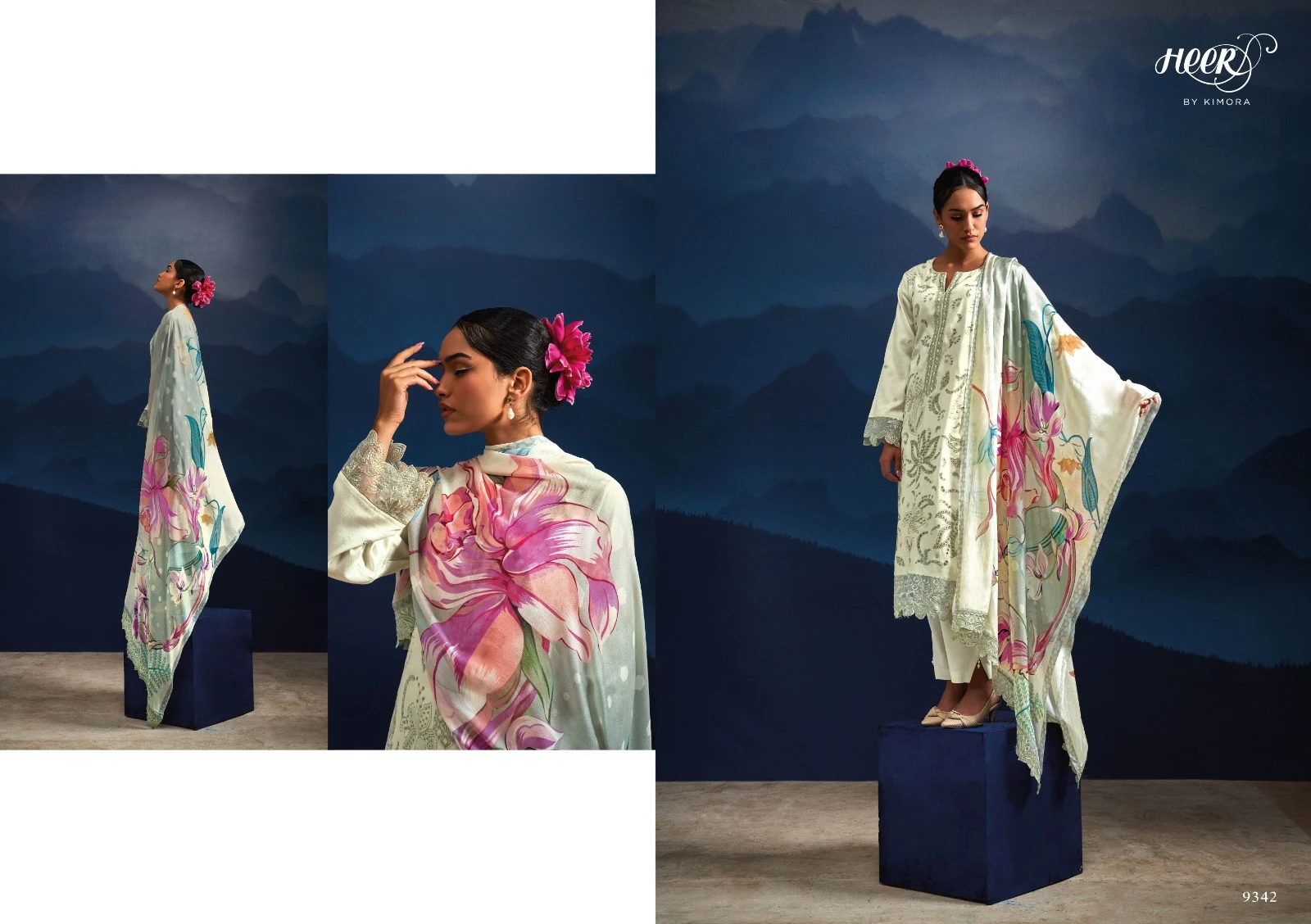 Kimora Vaadi Vol 178 Pure Cotton Satin Wholesale Fancy Salwar Suit Catalog — Wholesale Salwar Suits, Kimora wholesale from Surat - Gallery Image 6
